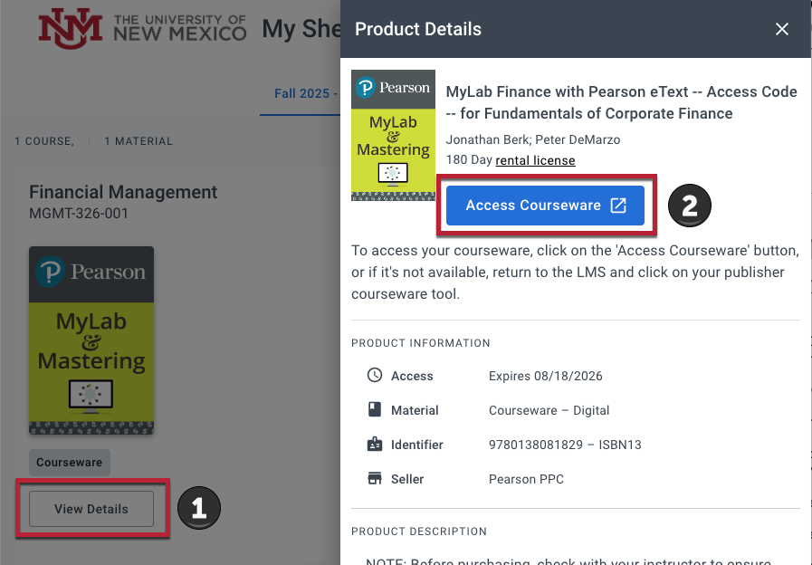 my_shelf_access_courseware